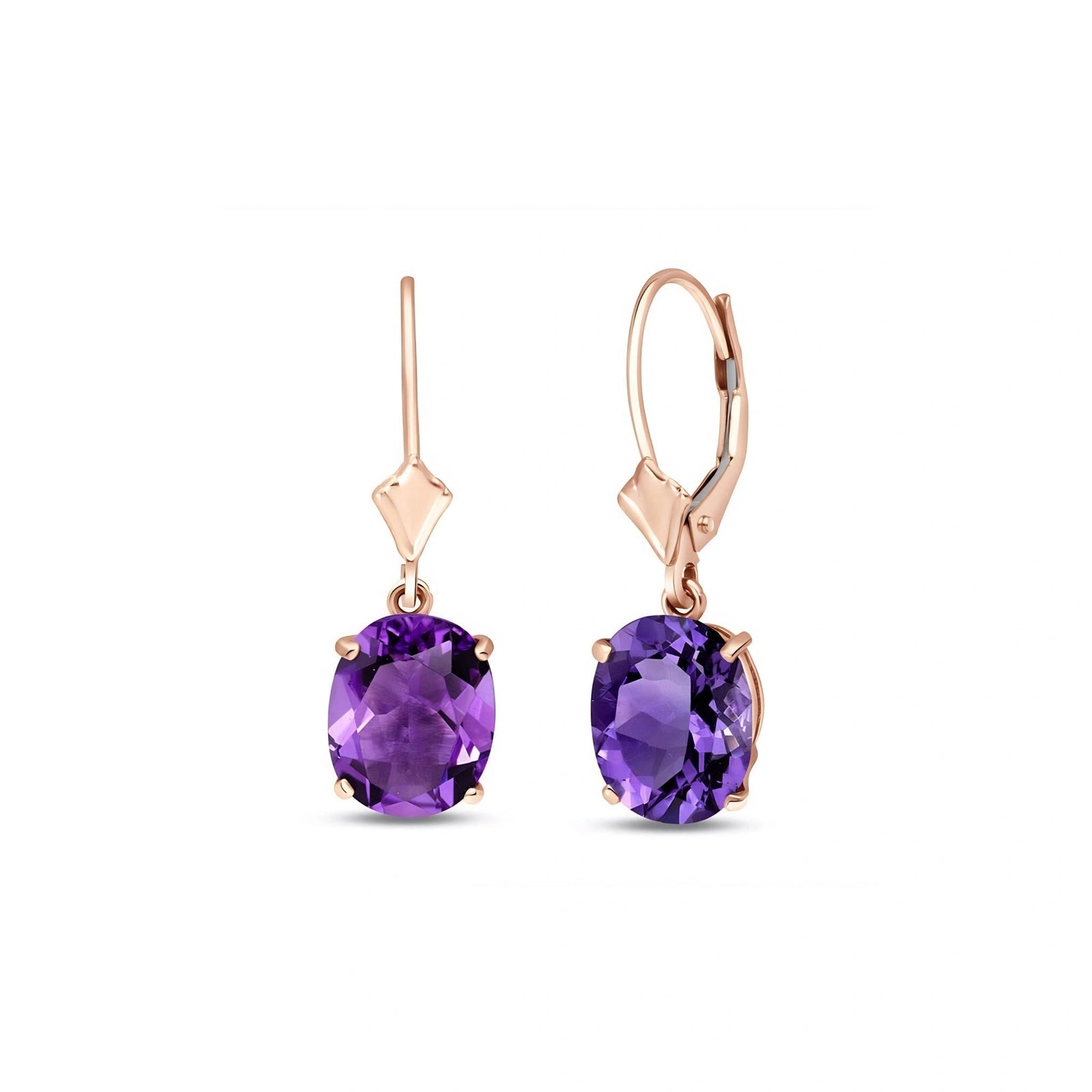Rose Gold Amethyst — Mariacleofe