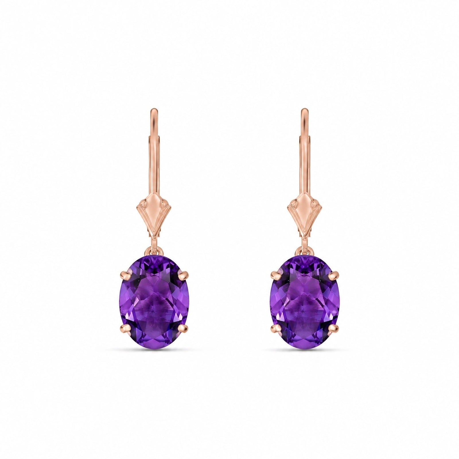 Rose Gold Amethyst — Mariacleofe