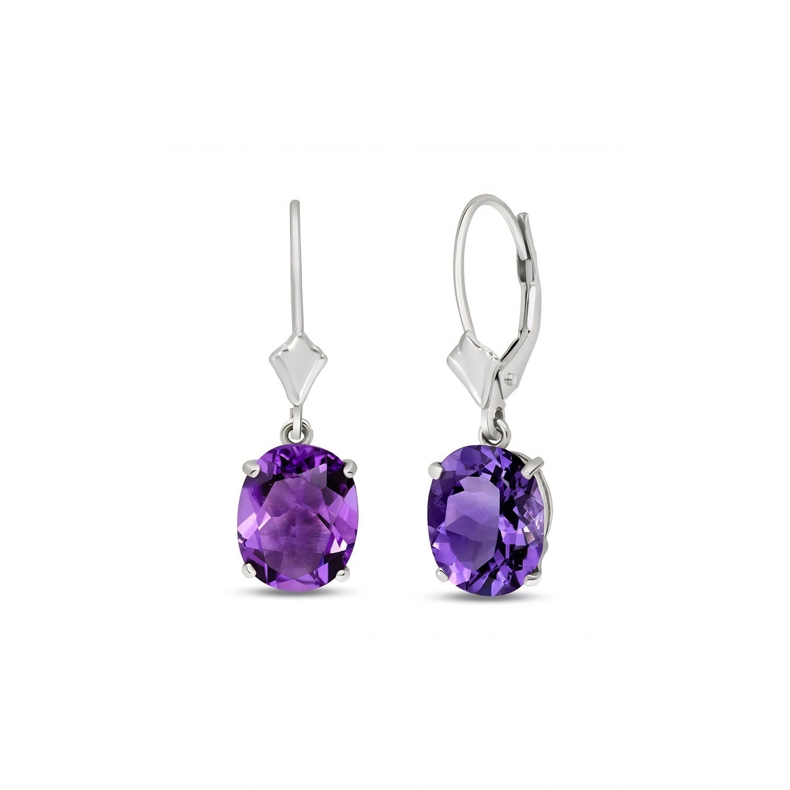 White Gold Amethyst — Mariacleofe