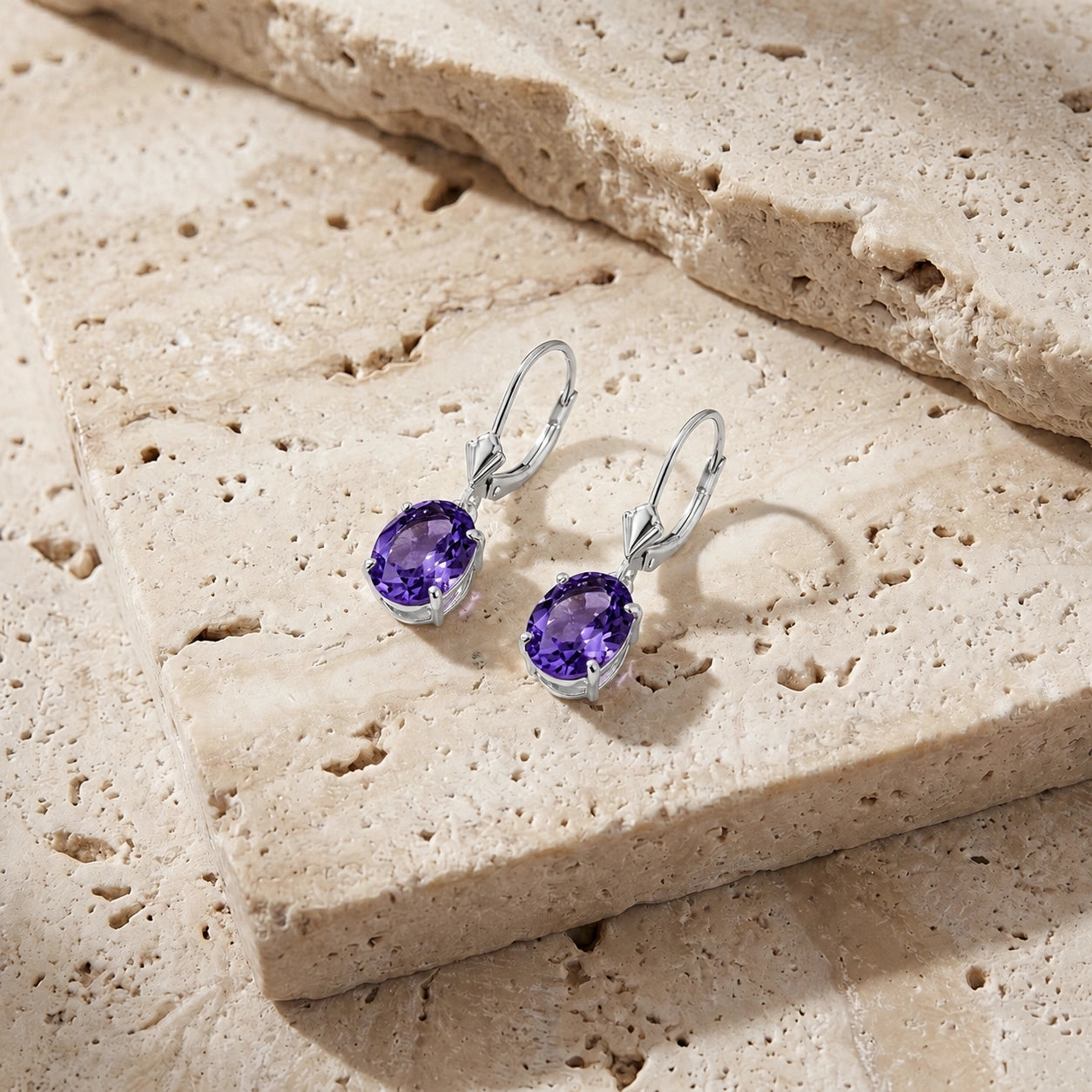 White Gold Amethyst — Mariacleofe