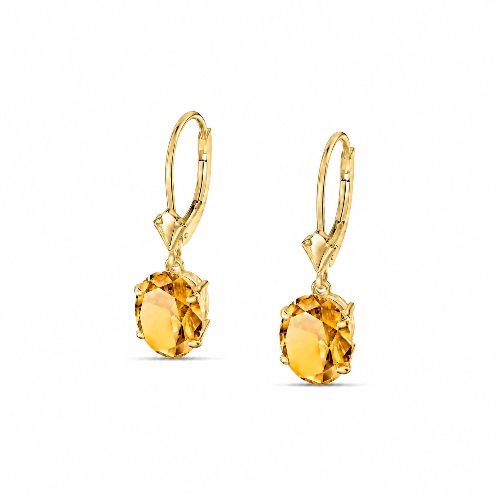 Yellow Gold Citrine — Mariacleofe