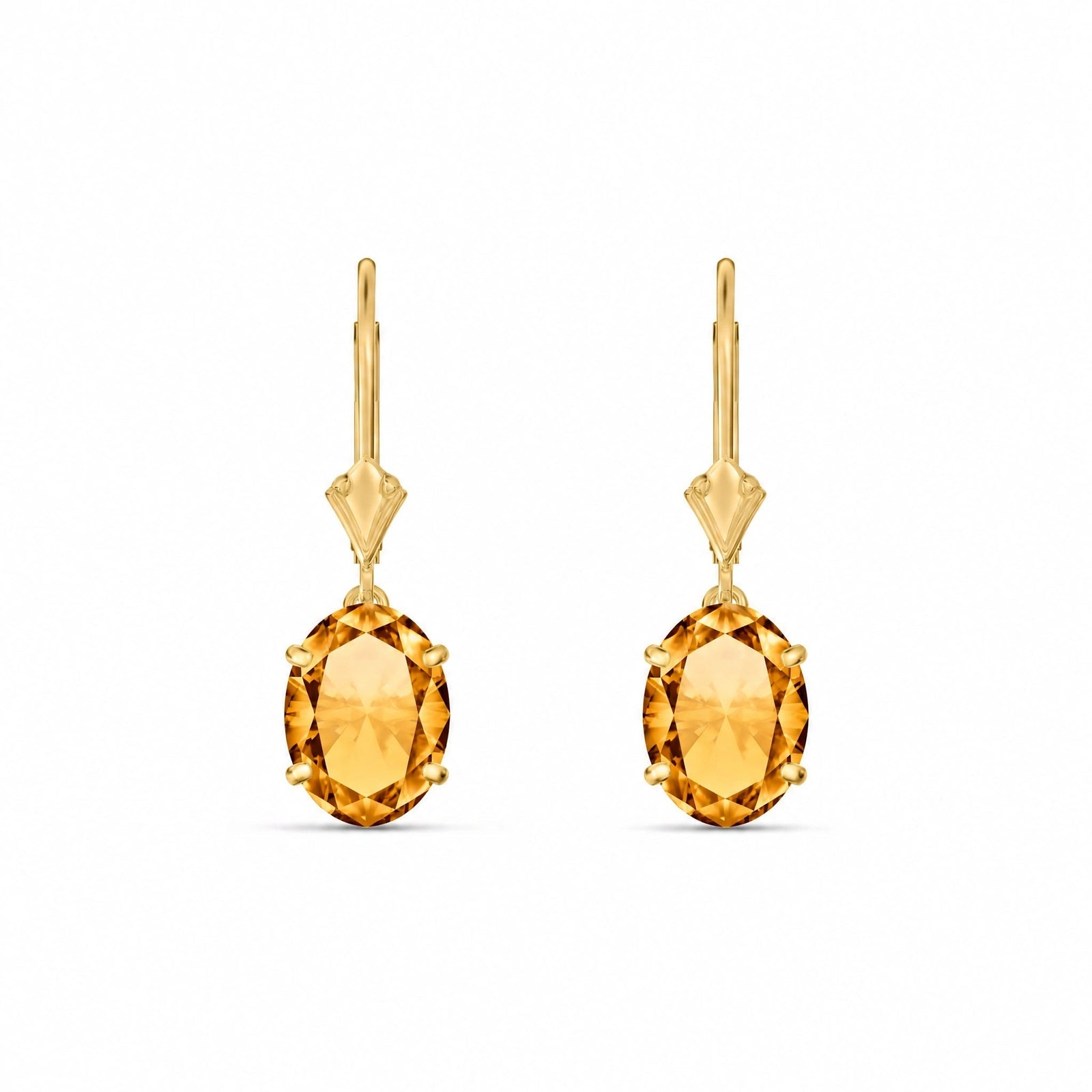Yellow Gold Citrine — Mariacleofe