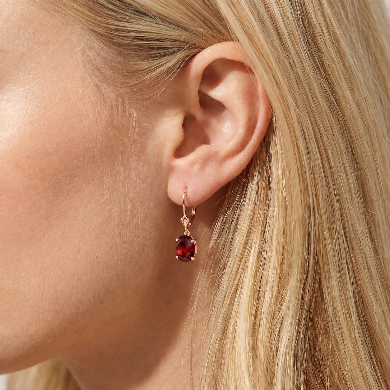 Rose Gold Garnet — Mariacleofe