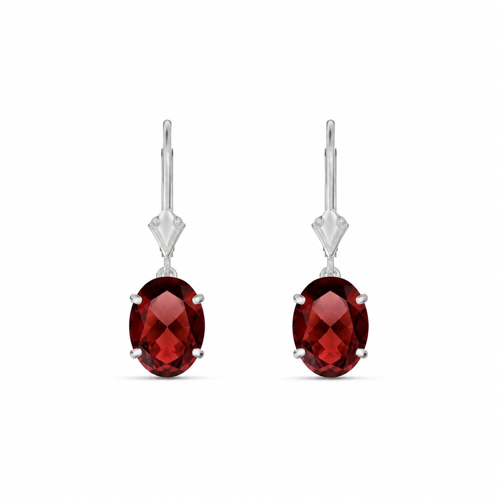 White Gold Garnet — Mariacleofe