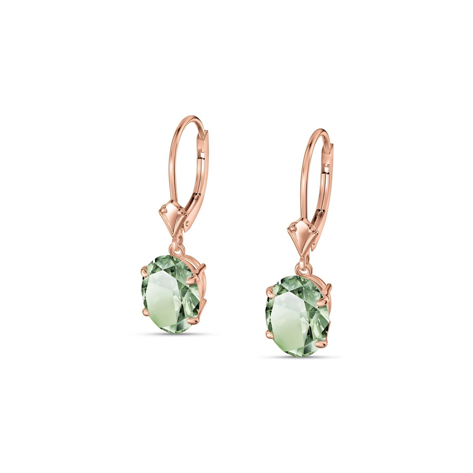 Rose Gold Green Amethyst — Mariacleofe