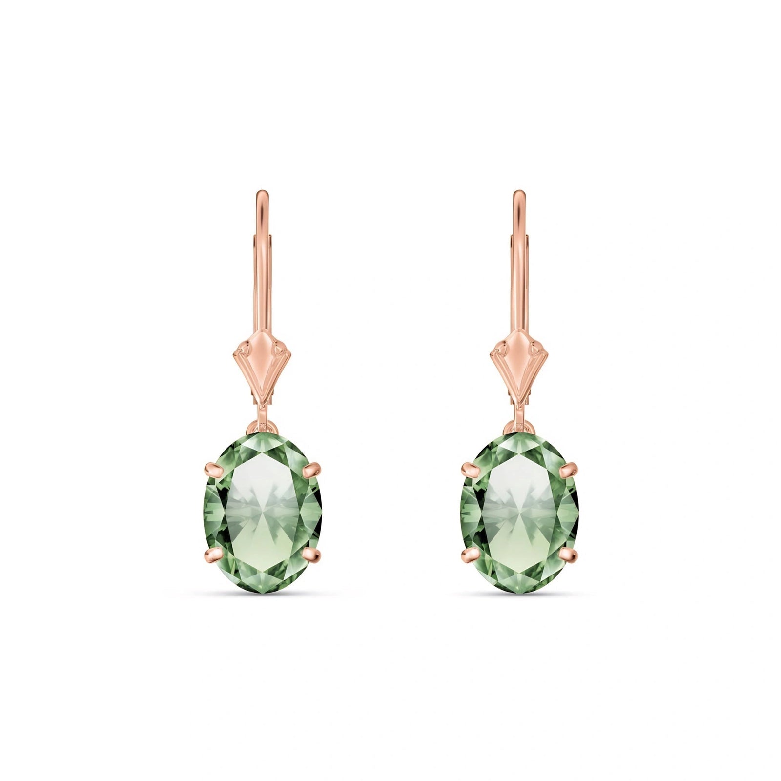 Rose Gold Green Amethyst — Mariacleofe