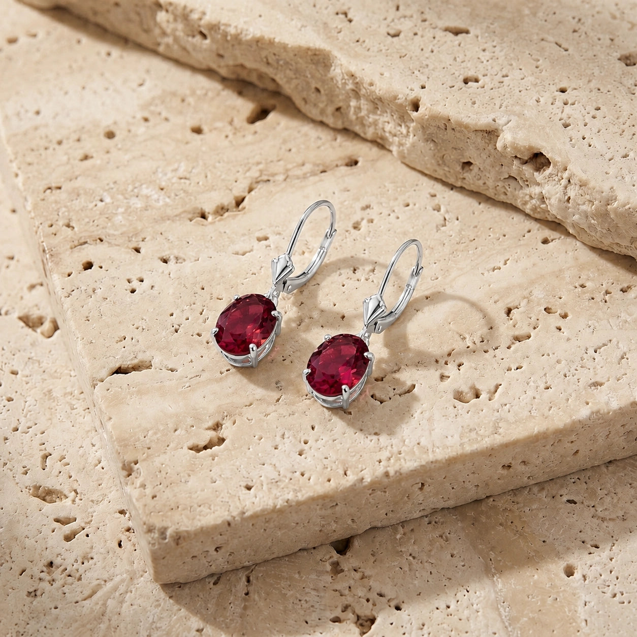 White Gold Ruby — Mariacleofe