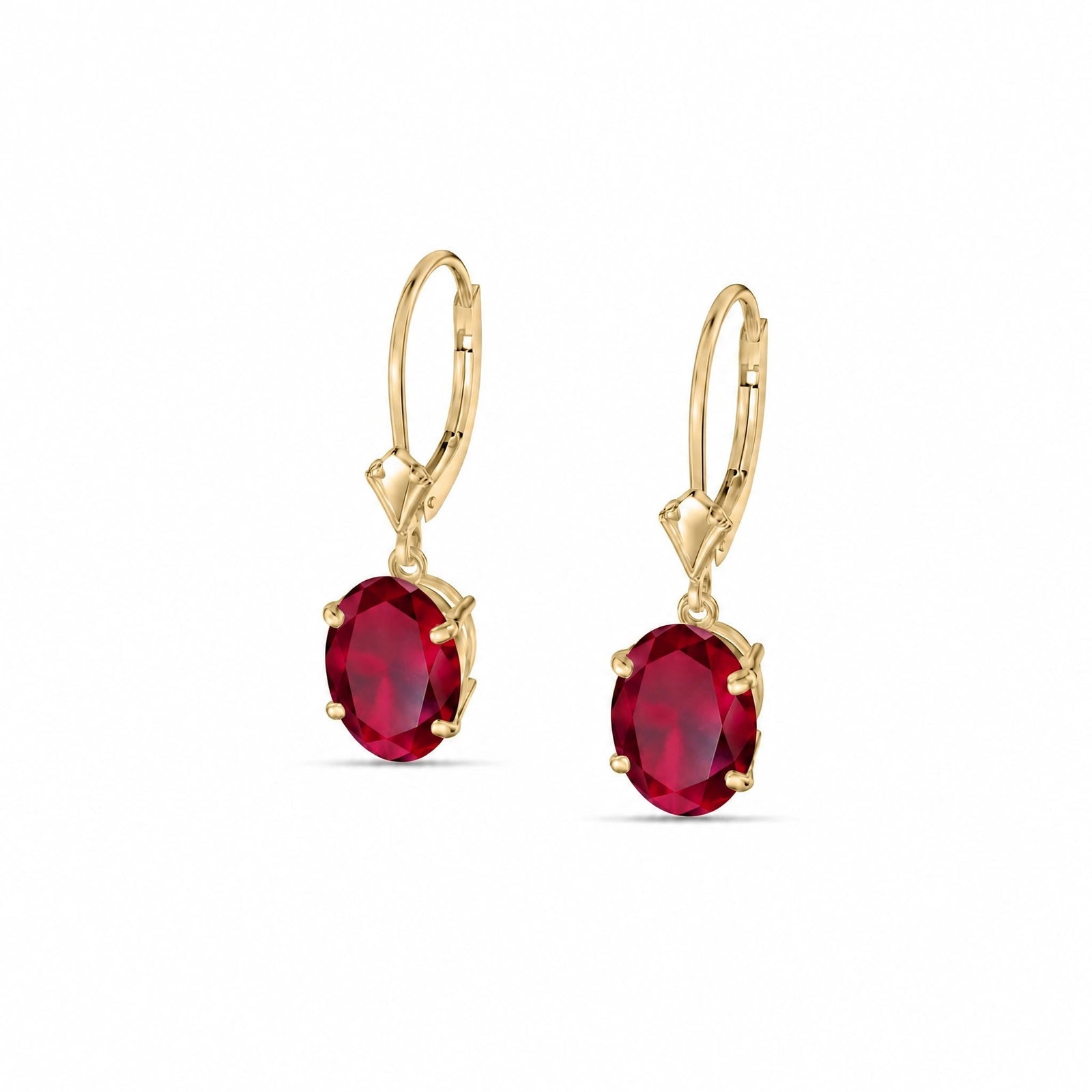 Yellow Gold Ruby — Mariacleofe