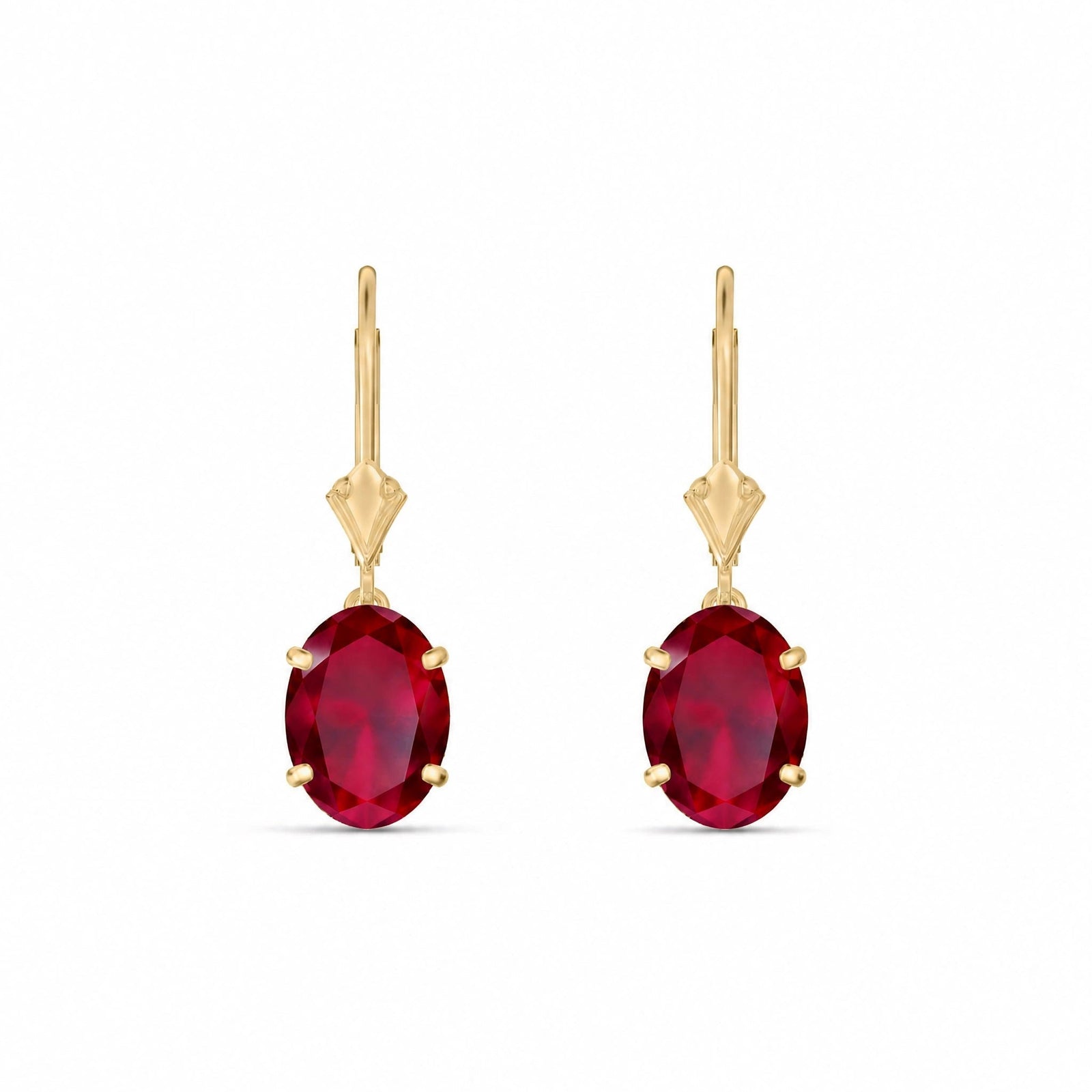 Yellow Gold Ruby — Mariacleofe