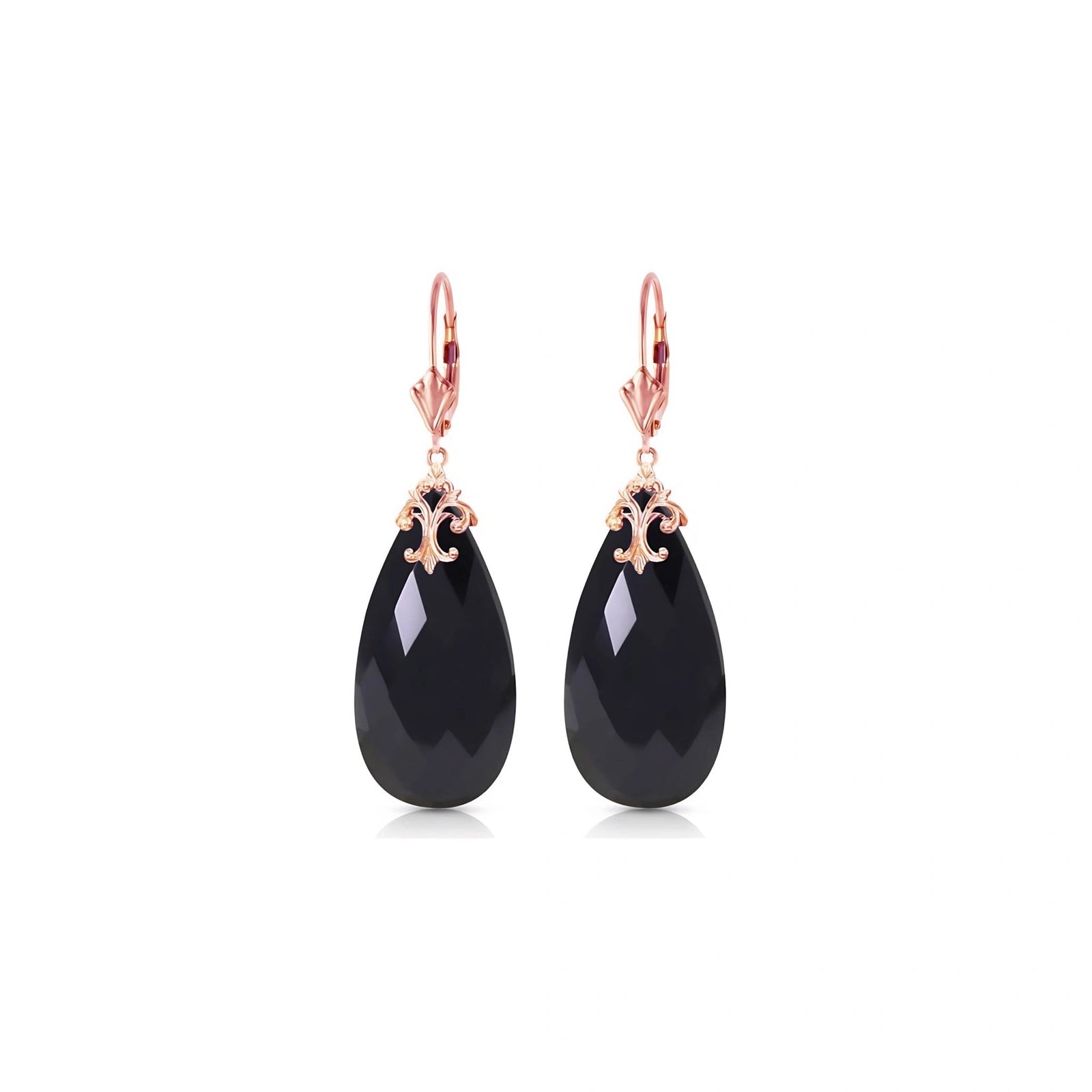 Rose Gold Black Onyx — Mariacolomba
