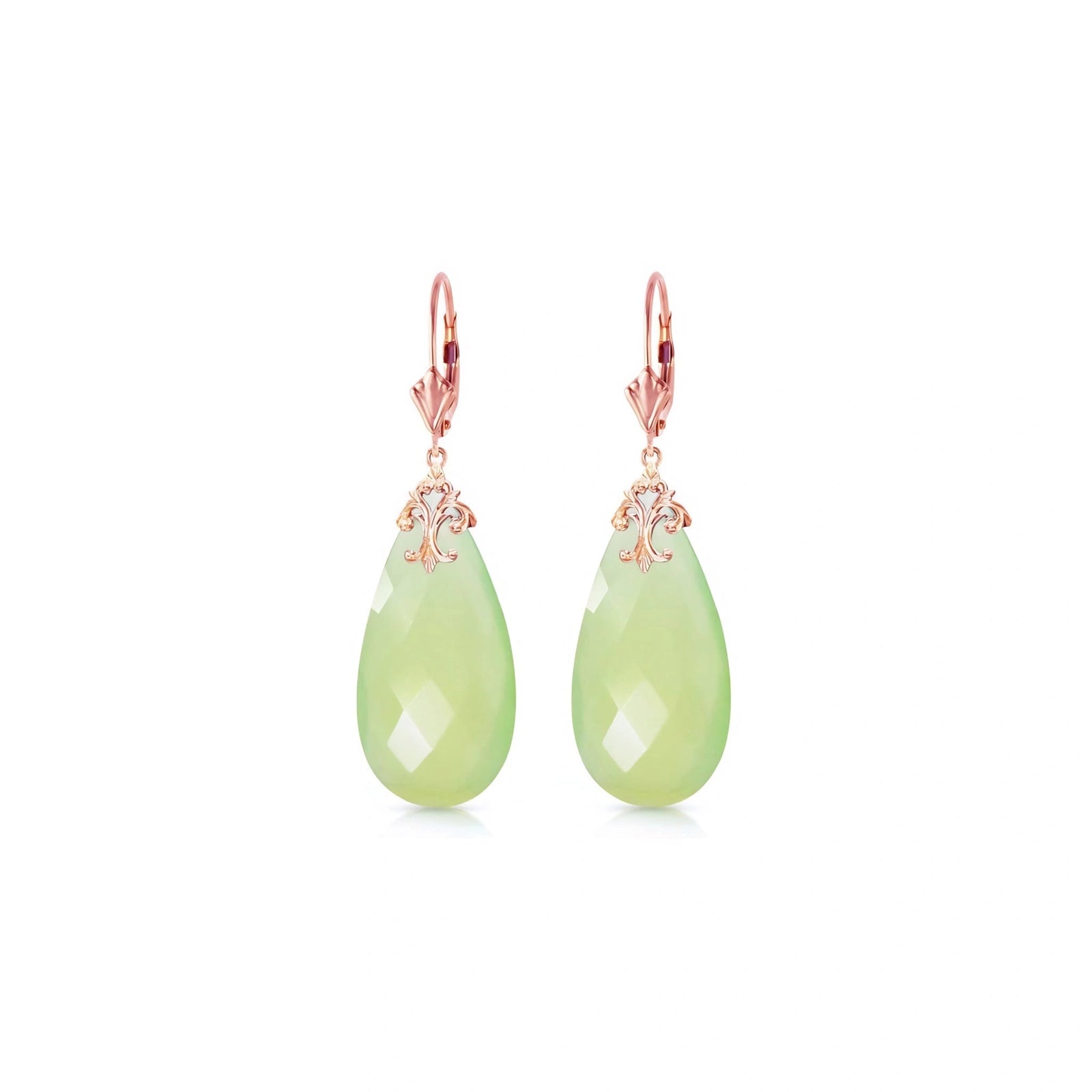 Rose Gold Green Onyx — Mariacolomba