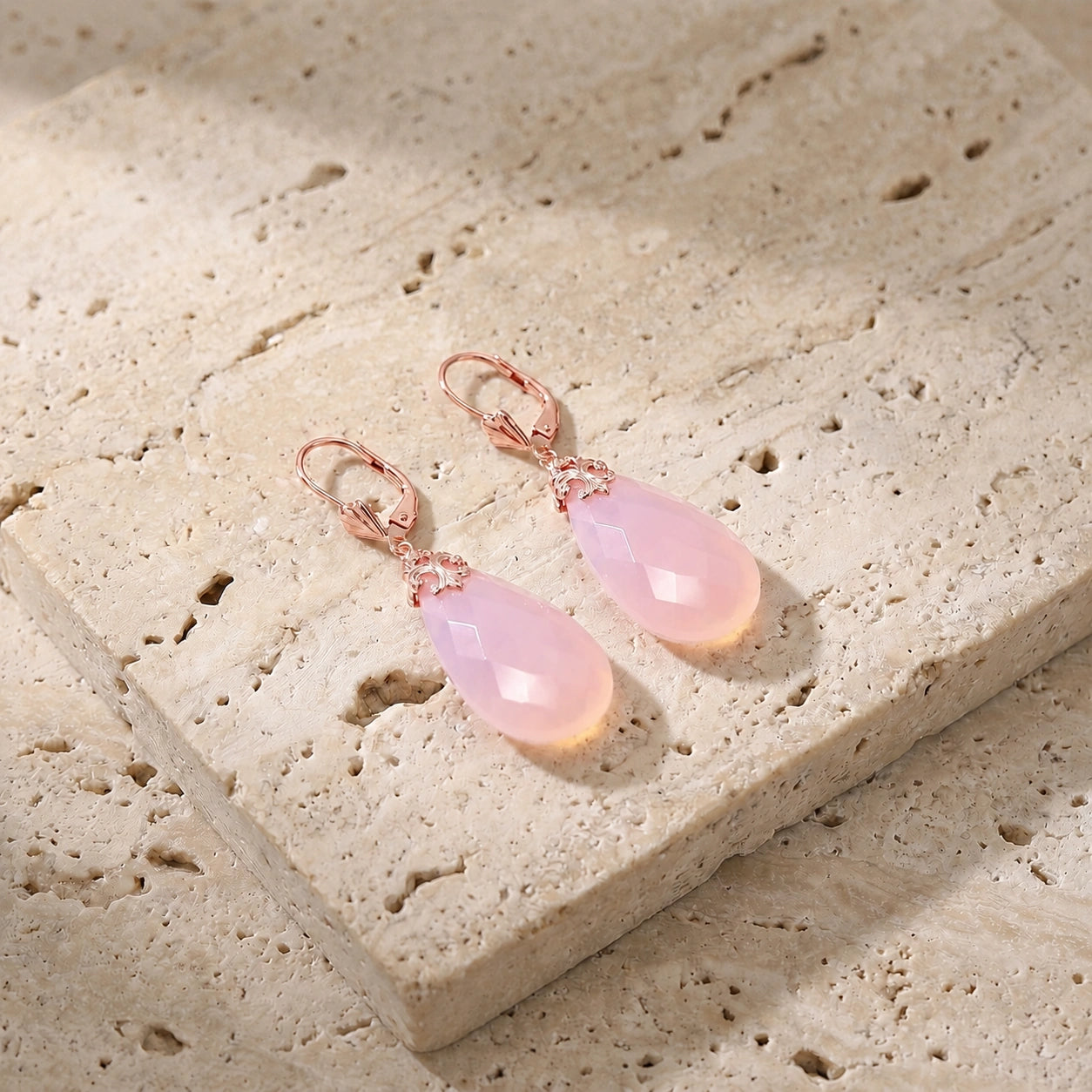 Rose Gold Pink Chalcedony — Mariacolomba