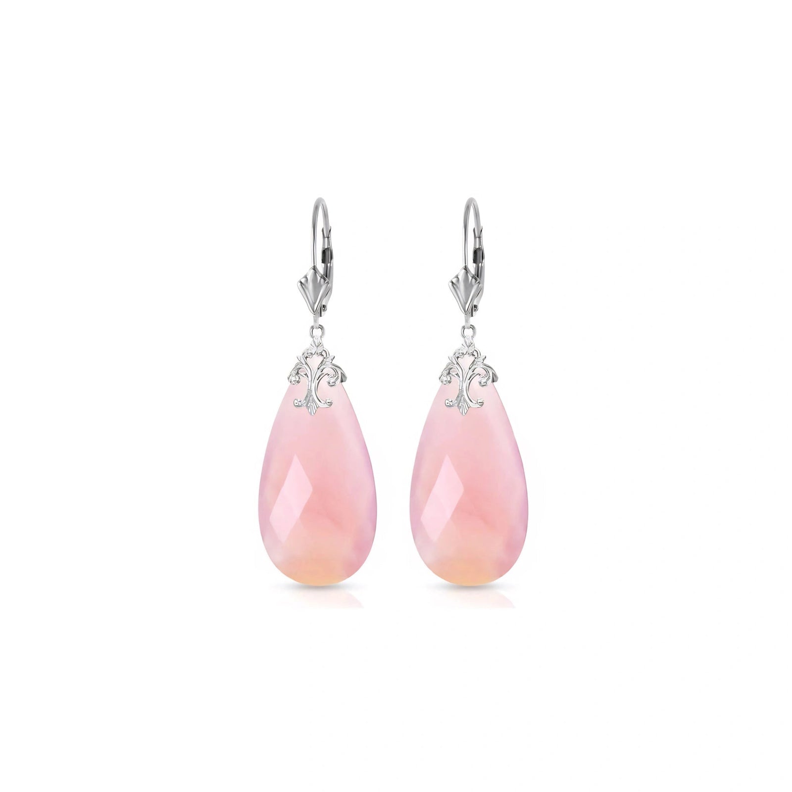 White Gold Pink Chalcedony — Mariacolomba