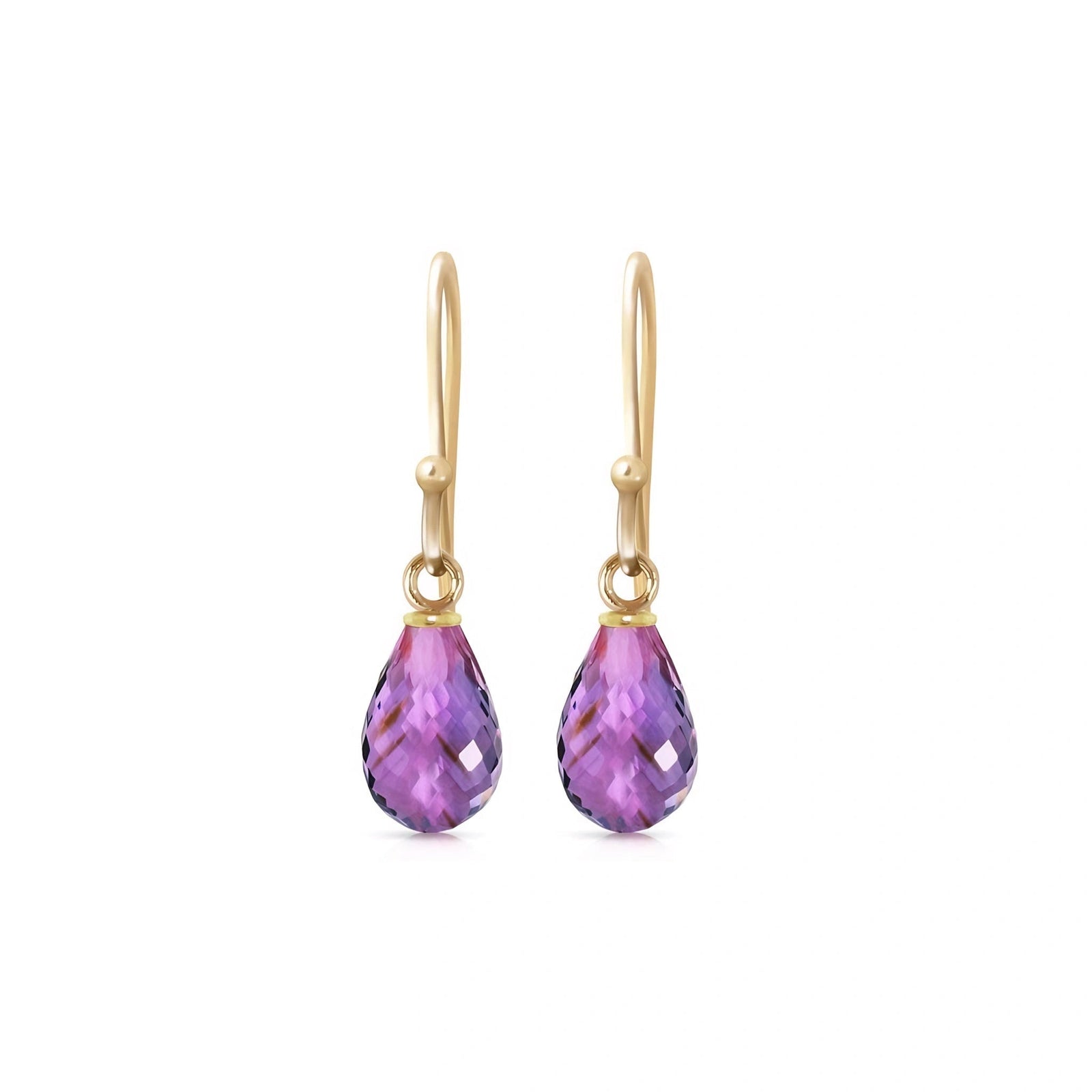 Yellow Gold Amethyst — Mariacolombina