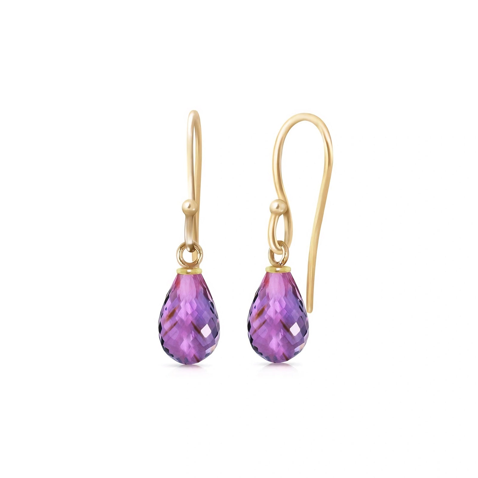 Yellow Gold Amethyst — Mariacolombina