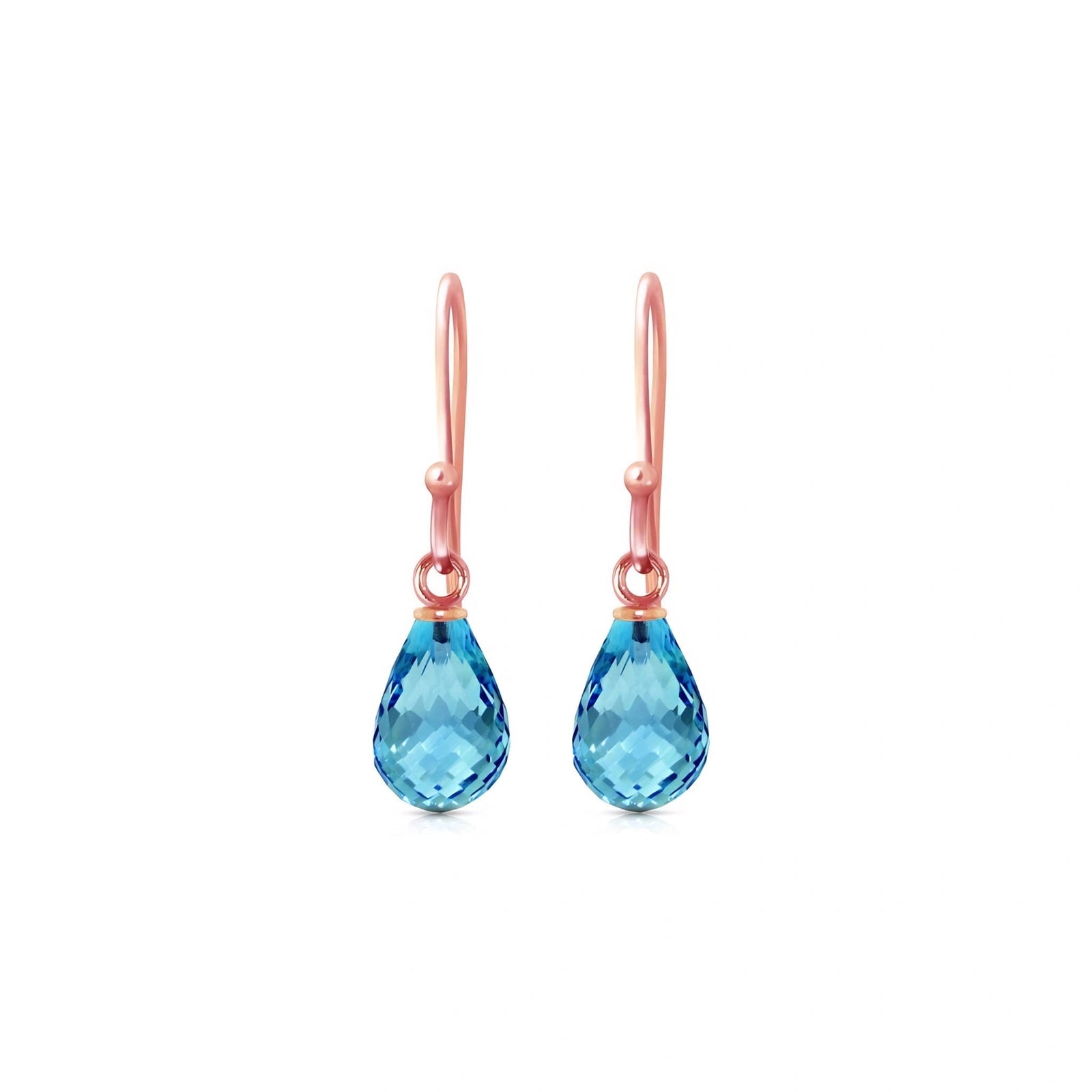 Rose Gold Blue Topaz — Mariacolombina