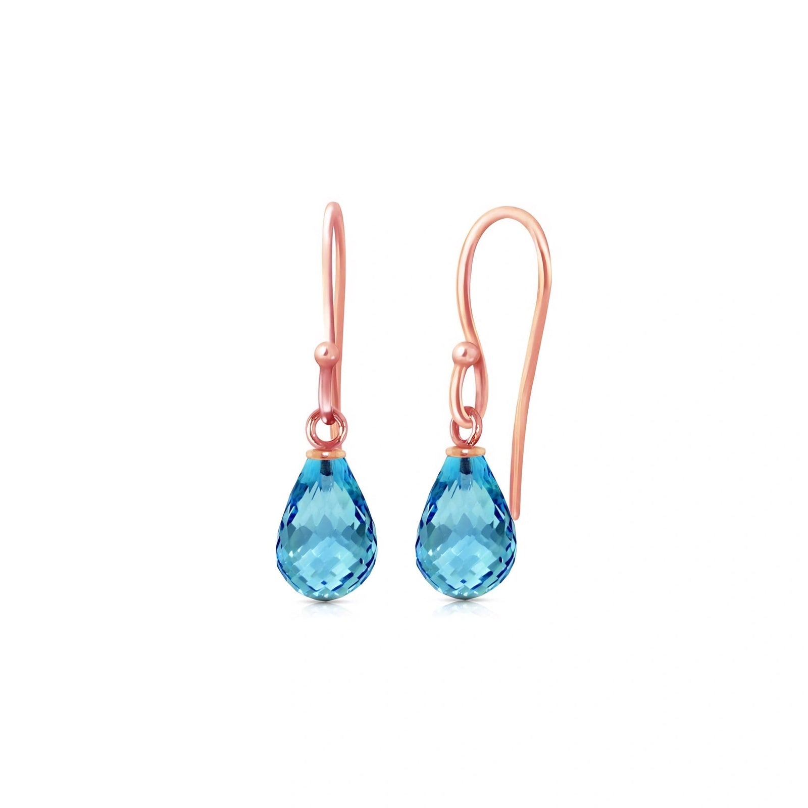 Rose Gold Blue Topaz — Mariacolombina