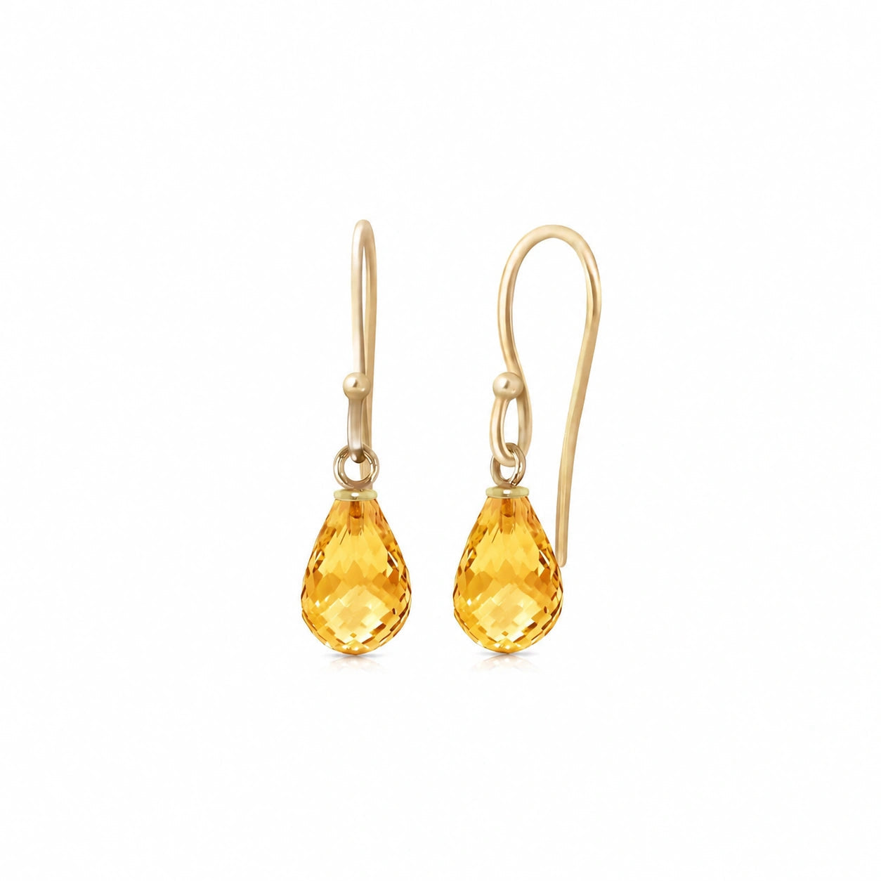 Yellow Gold Citrine — Mariacolombina