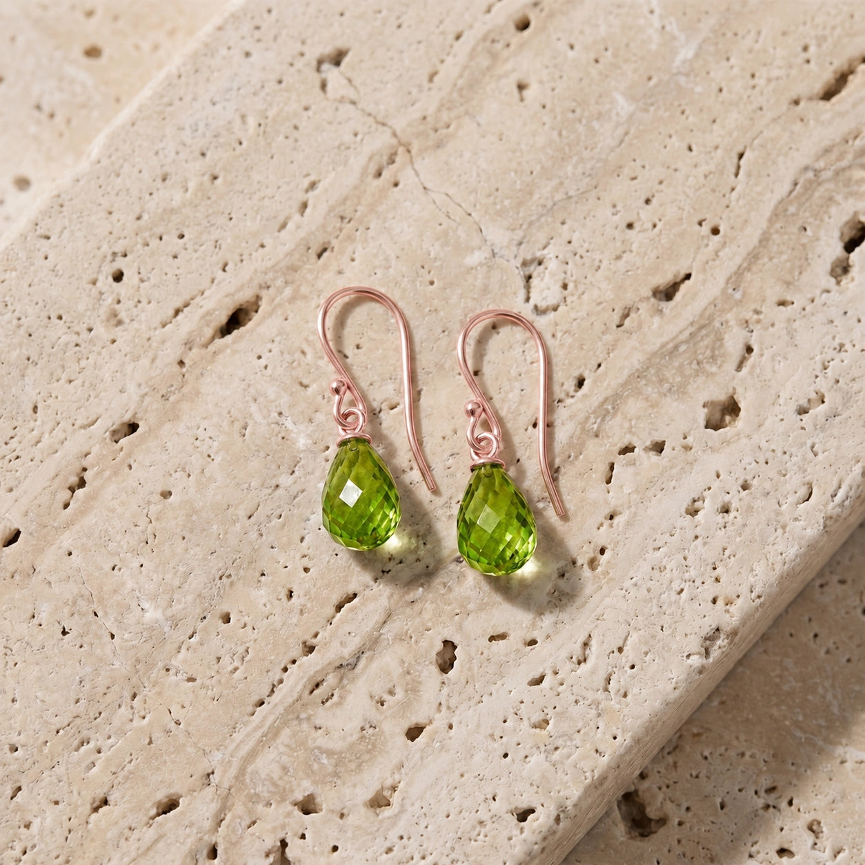 Rose Gold Peridot — Mariacolombina