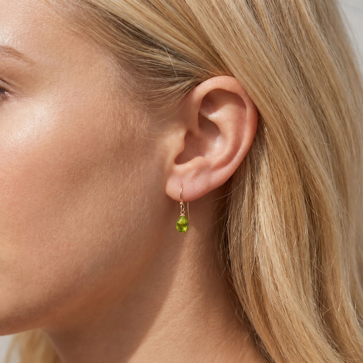 Yellow Gold Peridot — Mariacolombina