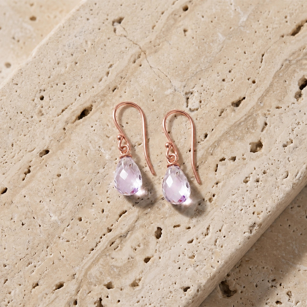 Rose Gold Pink Topaz — Mariacolombina