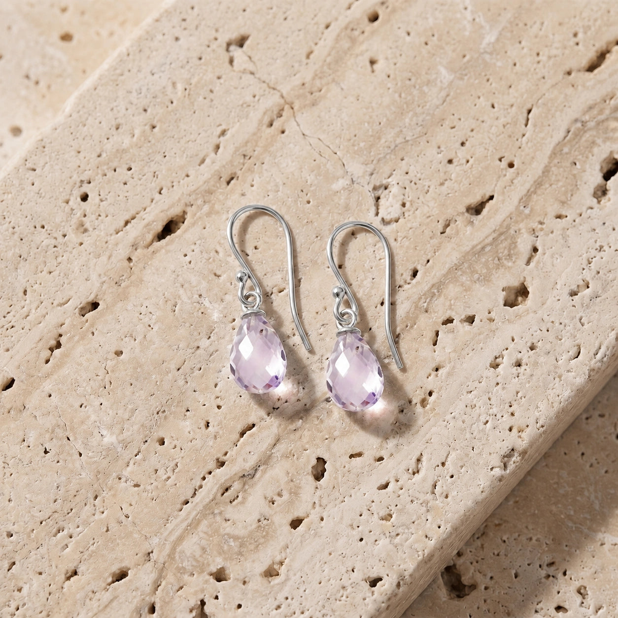 White Gold Pink Topaz — Mariacolombina