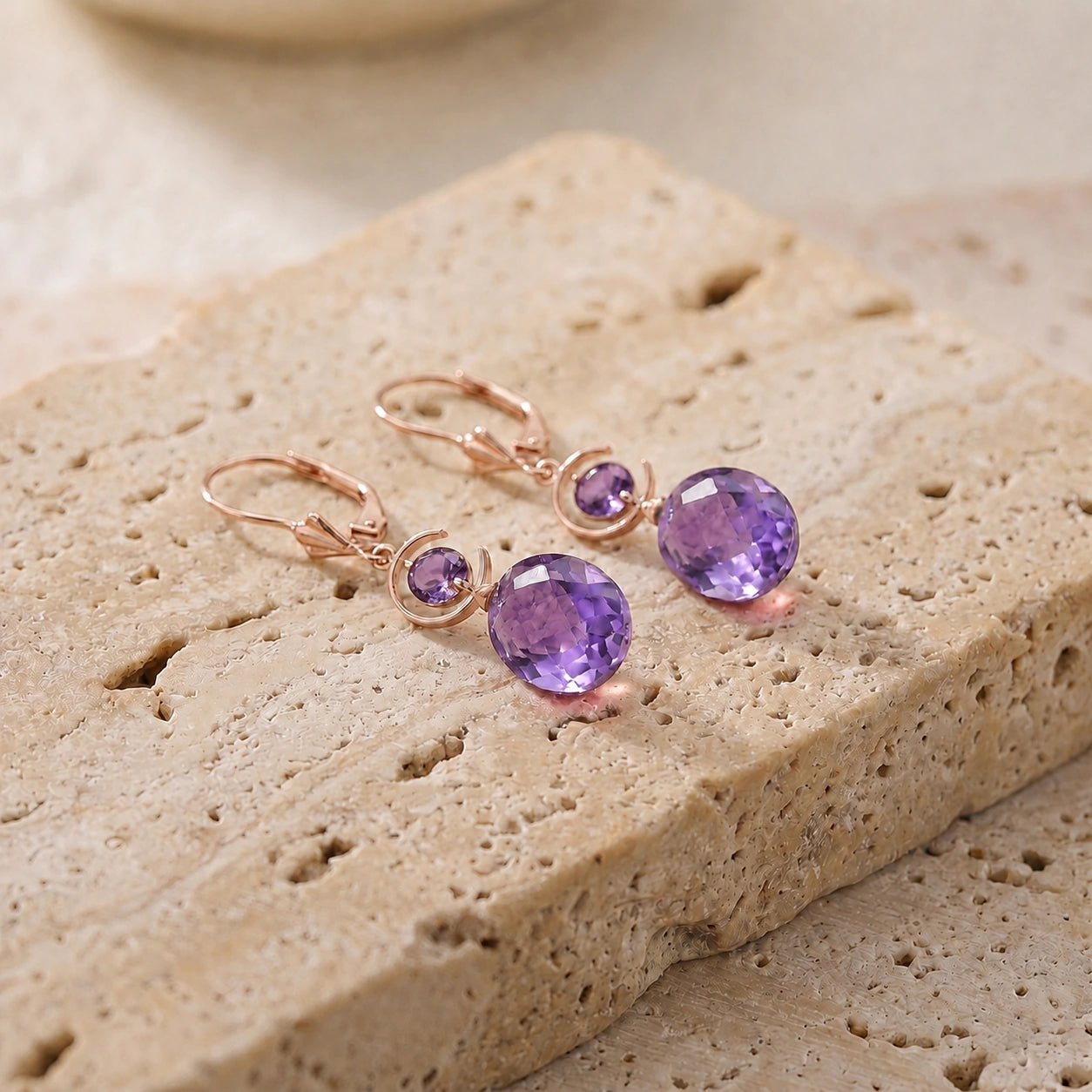 Rose Gold Amethyst — Mariaconsolata