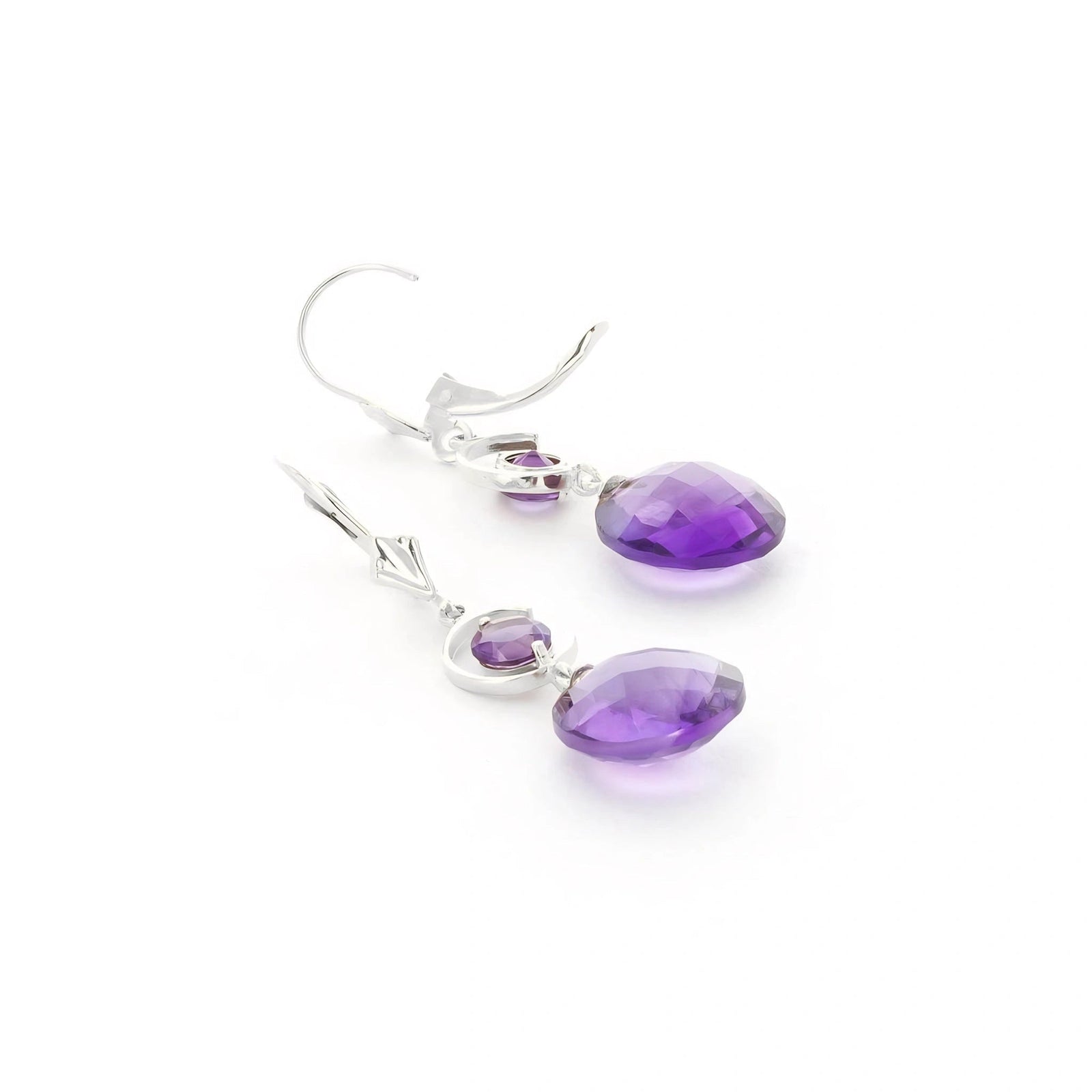 White Gold Amethyst — Mariaconsolata