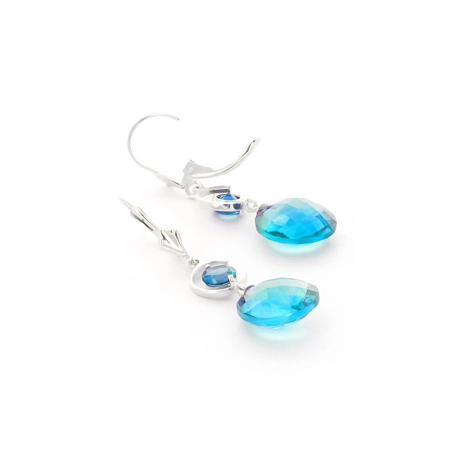White Gold Blue Topaz — Mariaconsolata