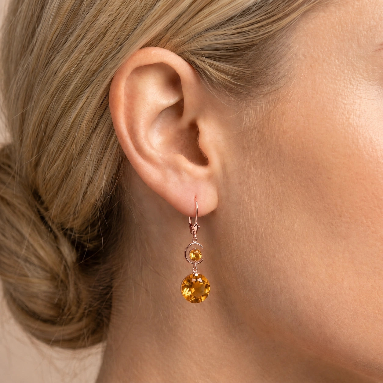 Rose Gold Citrine — Mariaconsolata