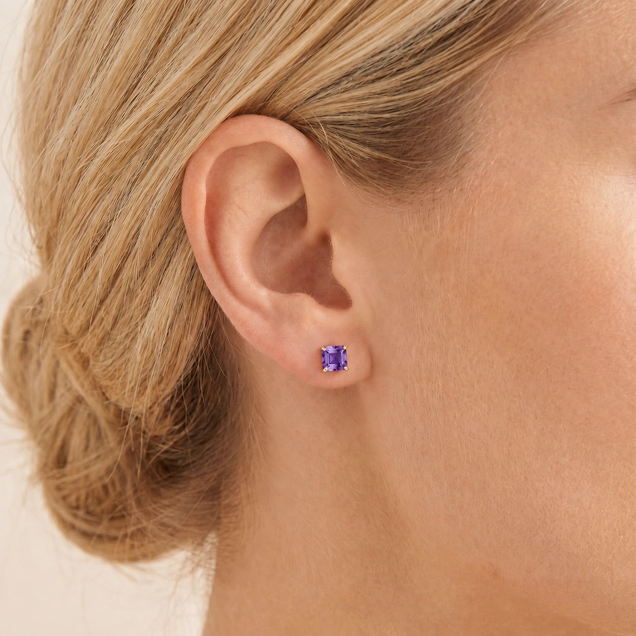 Yellow Gold Amethyst — Mariacunegonda