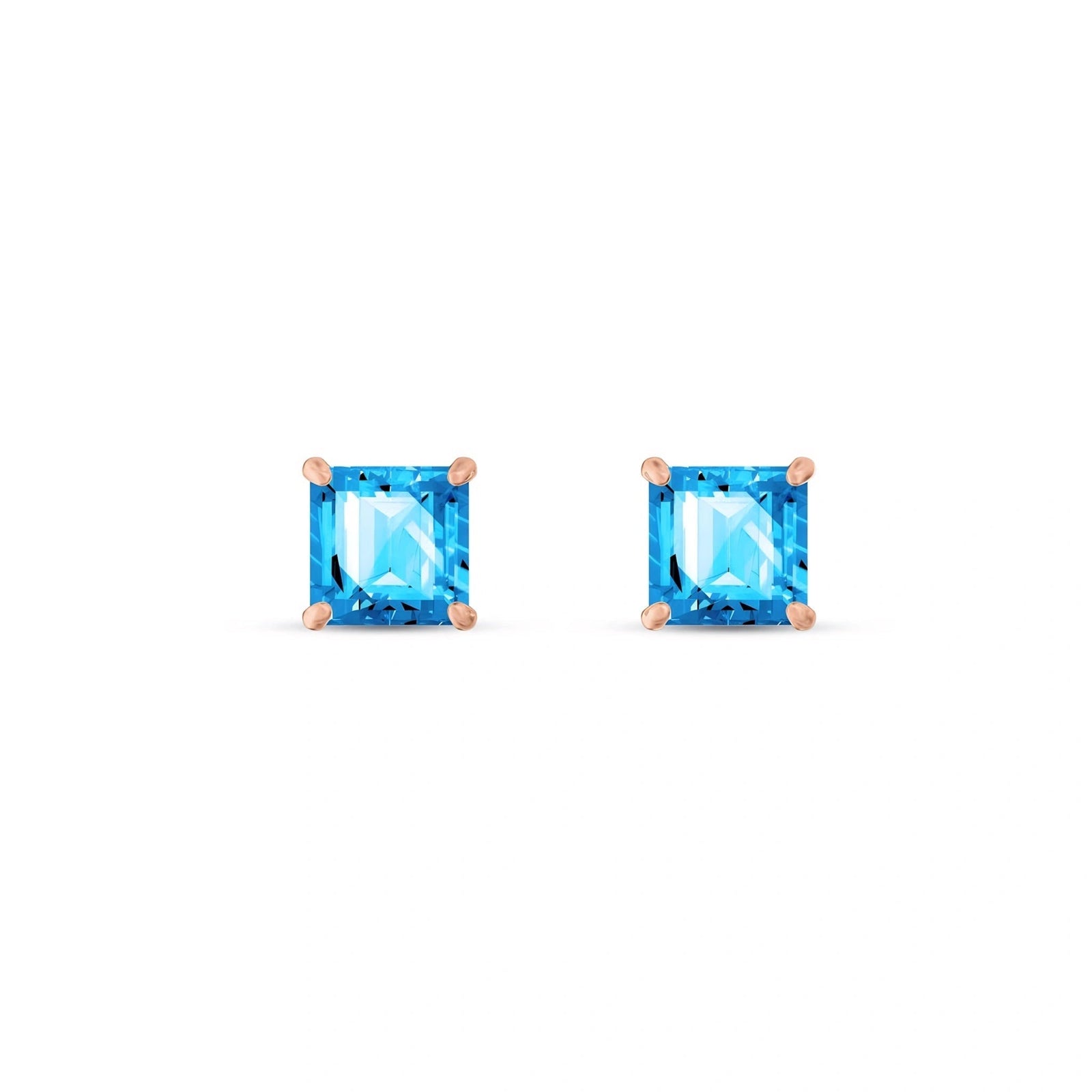 Rose Gold Blue Topaz — Mariacunegonda