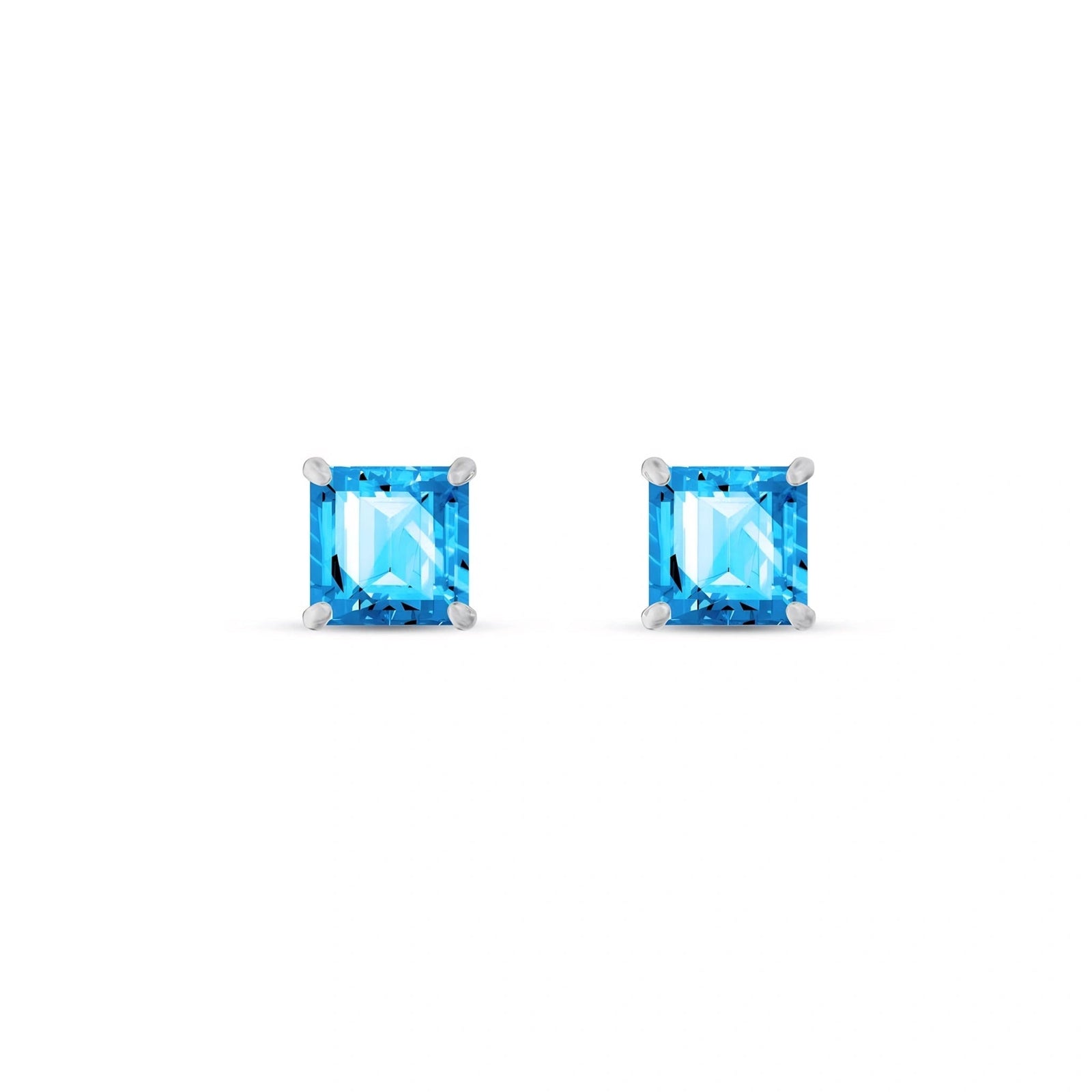 White Gold Blue Topaz — Mariacunegonda