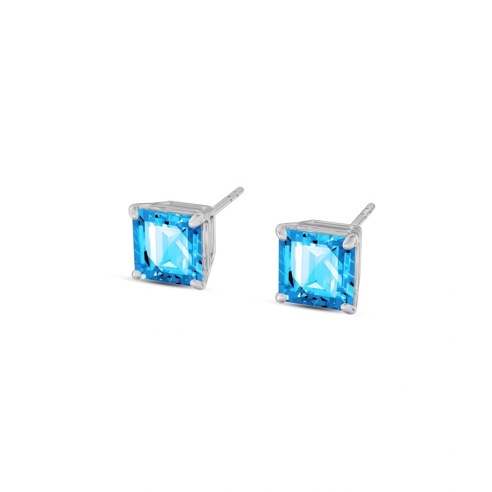 White Gold Blue Topaz — Mariacunegonda