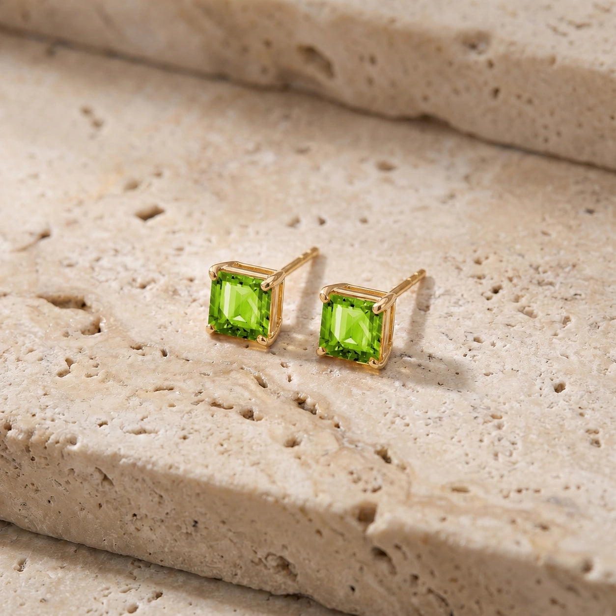 Yellow Gold Peridot — Mariacunegonda