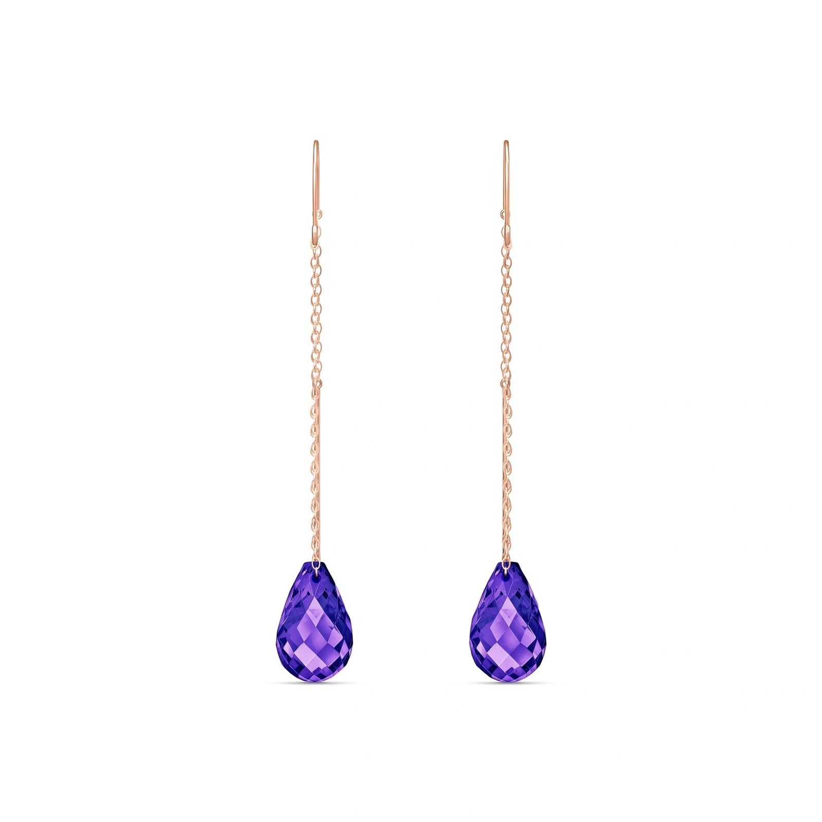 Rose Gold Amethyst — Mariadafne