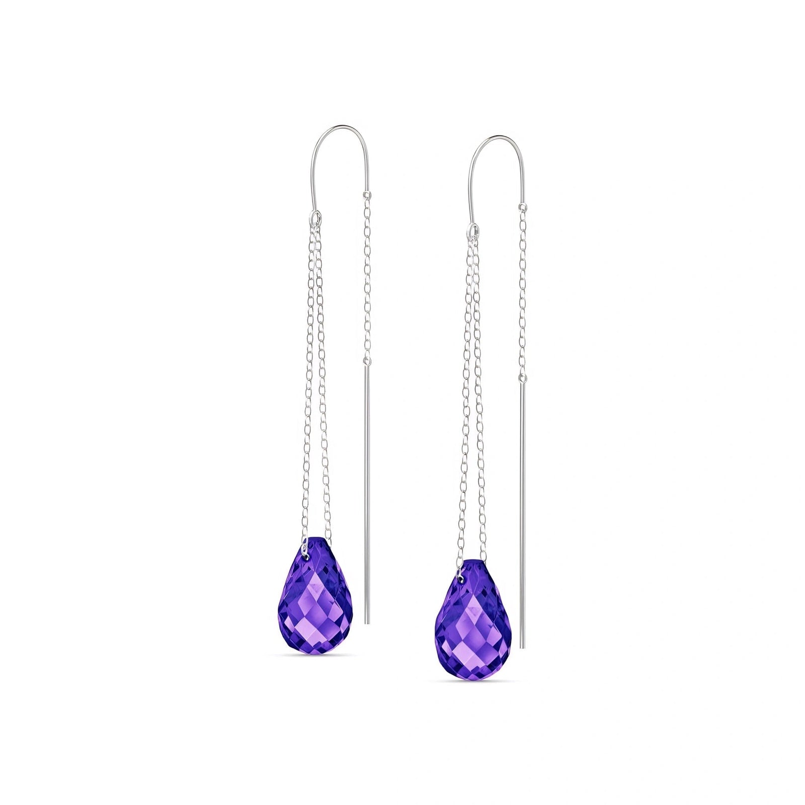 White Gold Amethyst — Mariadafne