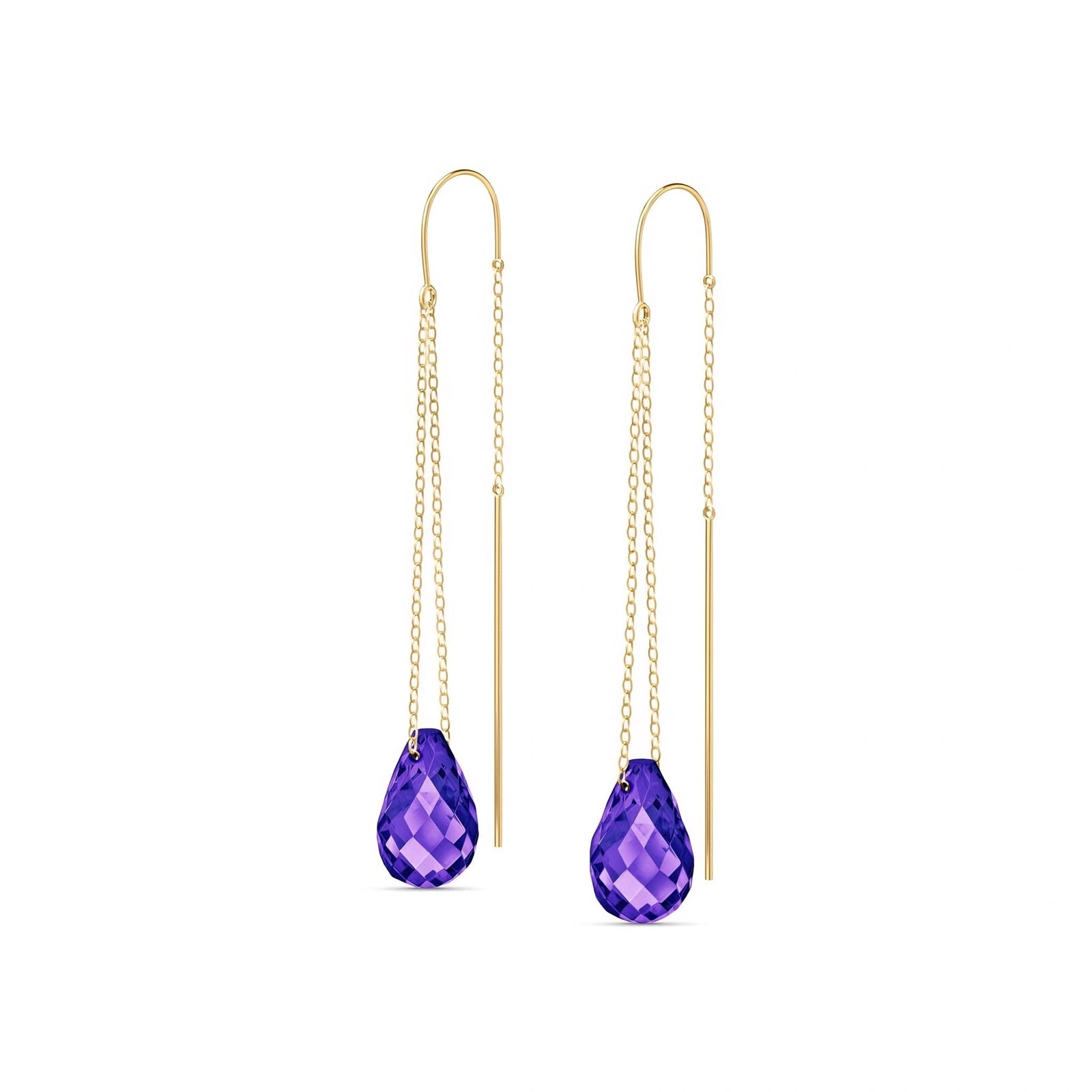 Yellow Gold Amethyst — Mariadafne