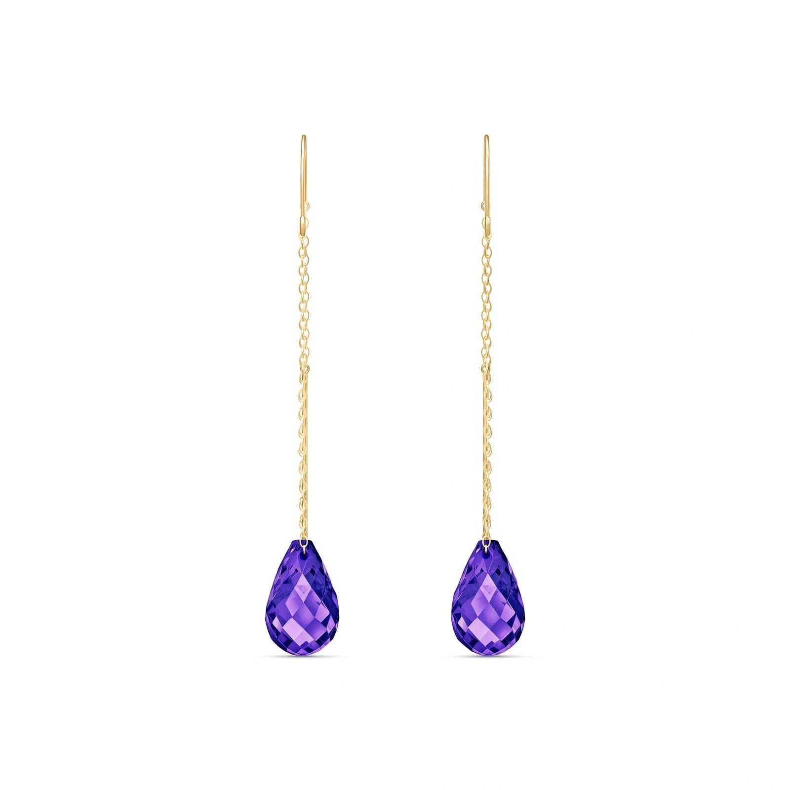 Yellow Gold Amethyst — Mariadafne