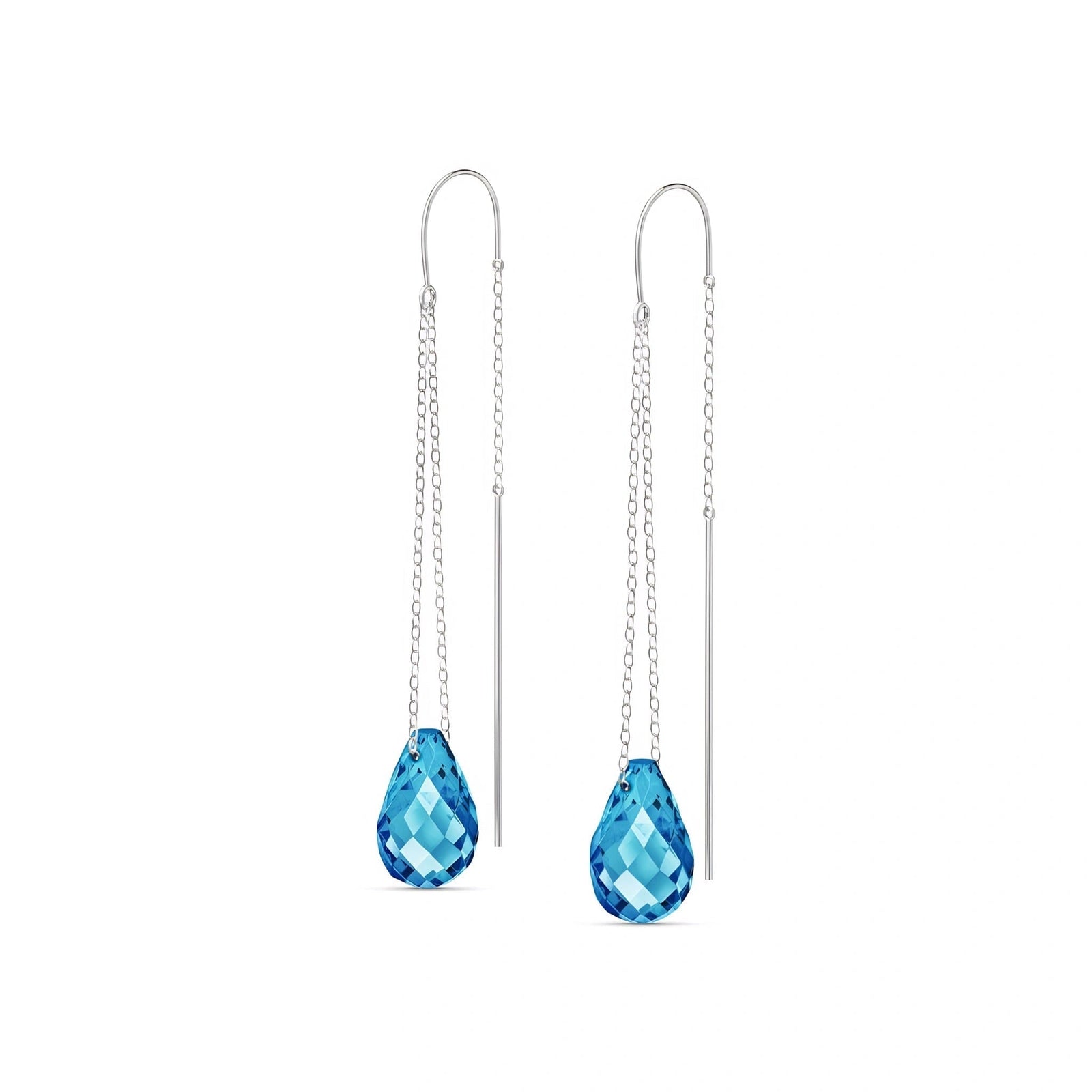 White Gold Blue Topaz — Mariadafne