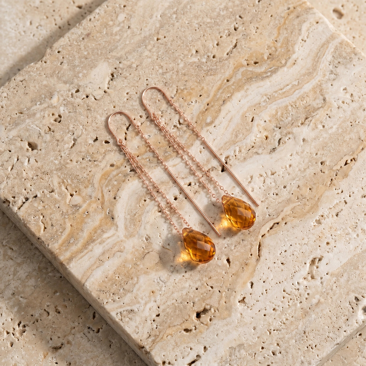 Rose Gold Citrine — Mariadafne