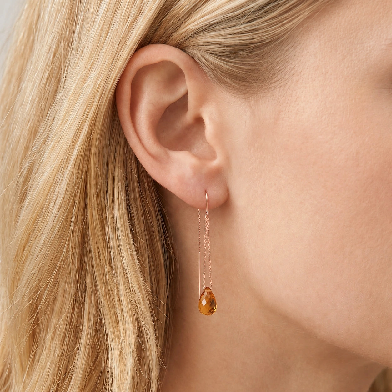 Rose Gold Citrine — Mariadafne