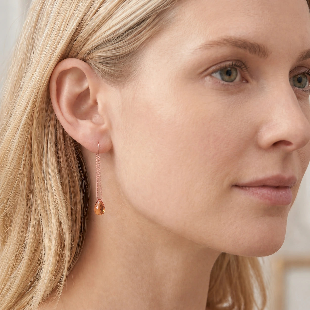 Rose Gold Citrine — Mariadafne