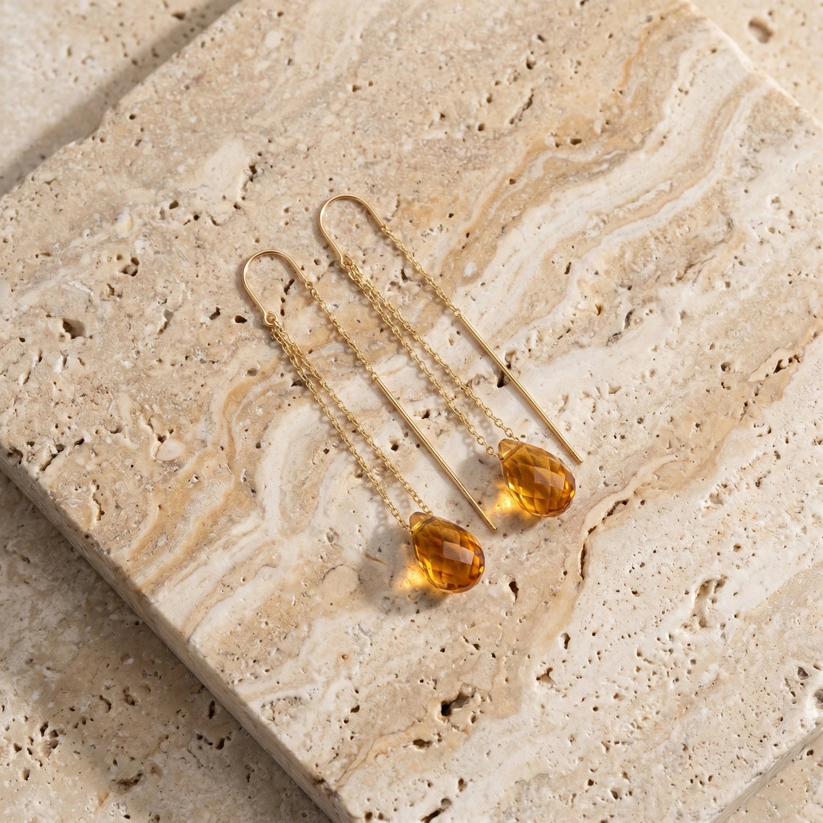 Yellow Gold Citrine — Mariadafne