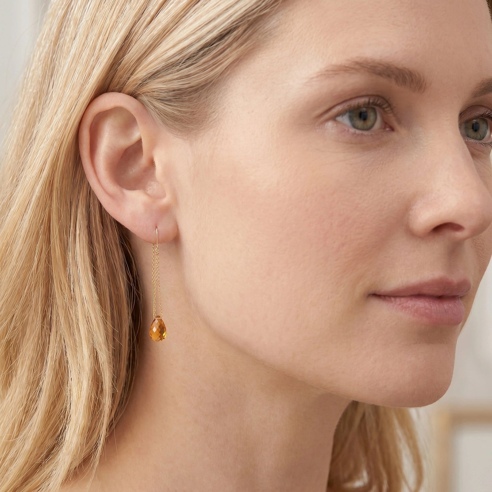 Yellow Gold Citrine — Mariadafne