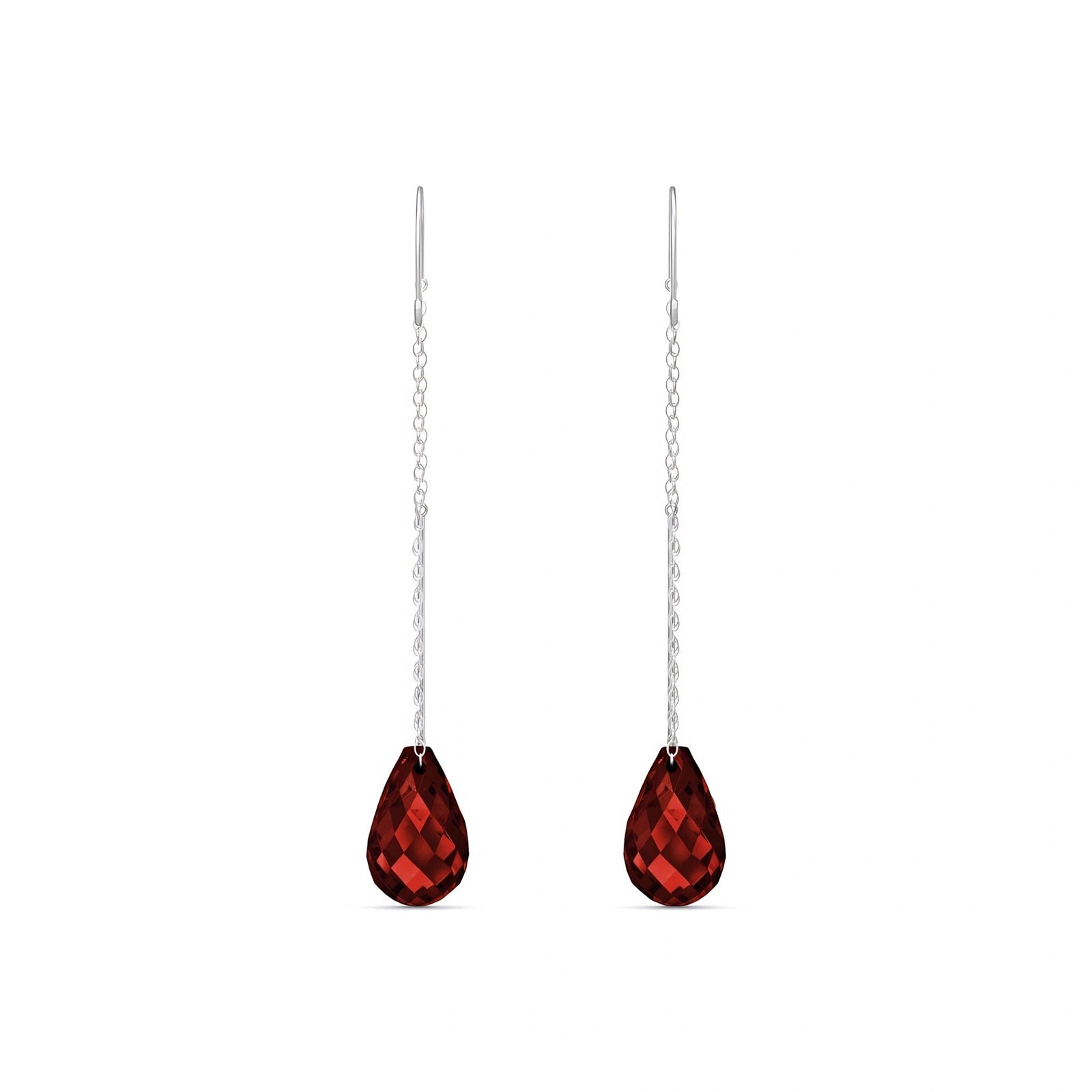 White Gold Garnet — Mariadafne