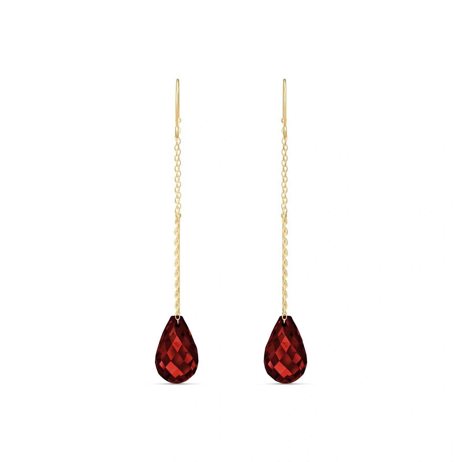 Yellow Gold Garnet — Mariadafne