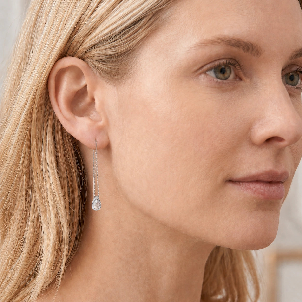 White Gold White Topaz — Mariadafne