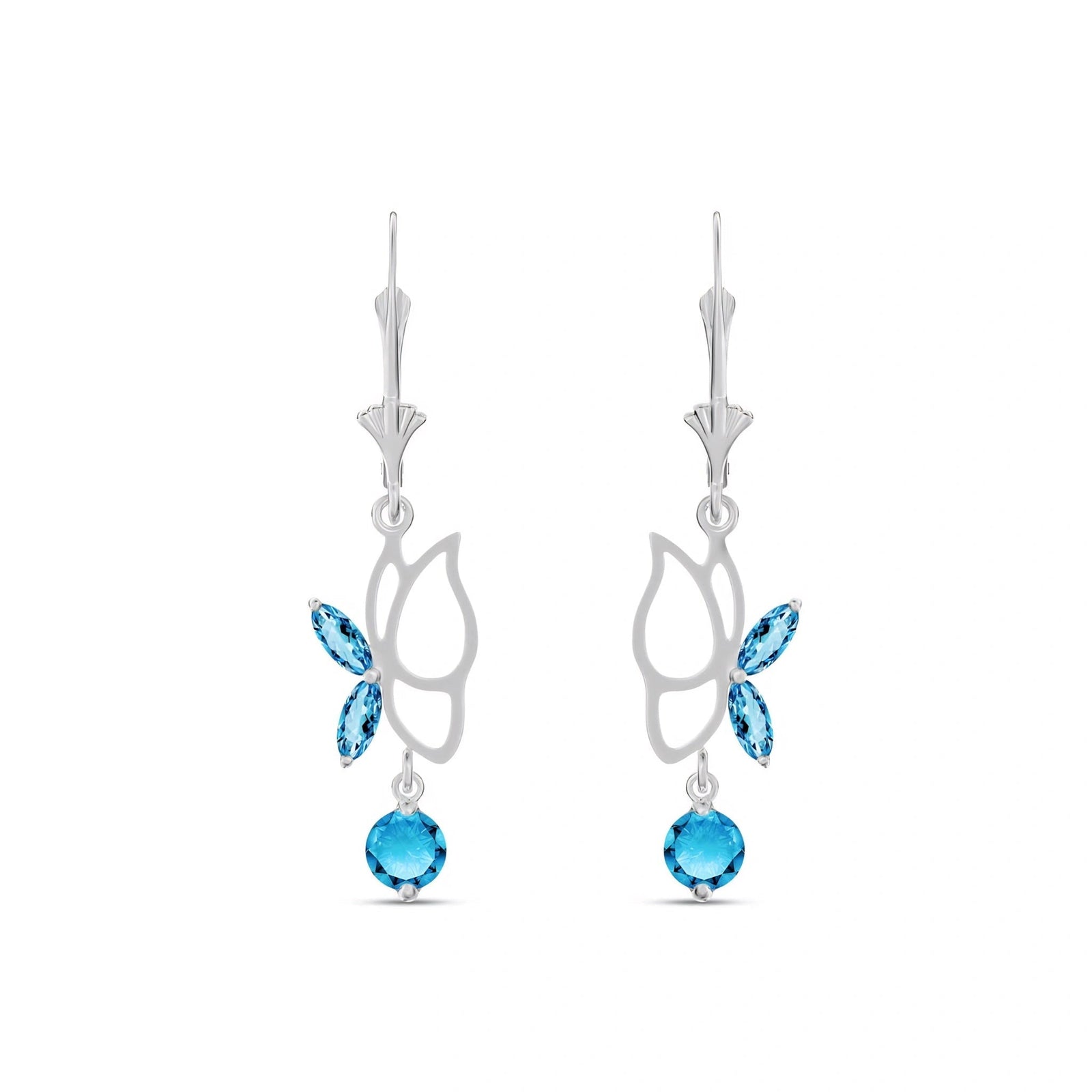 White Gold Blue Topaz — Mariadesideria