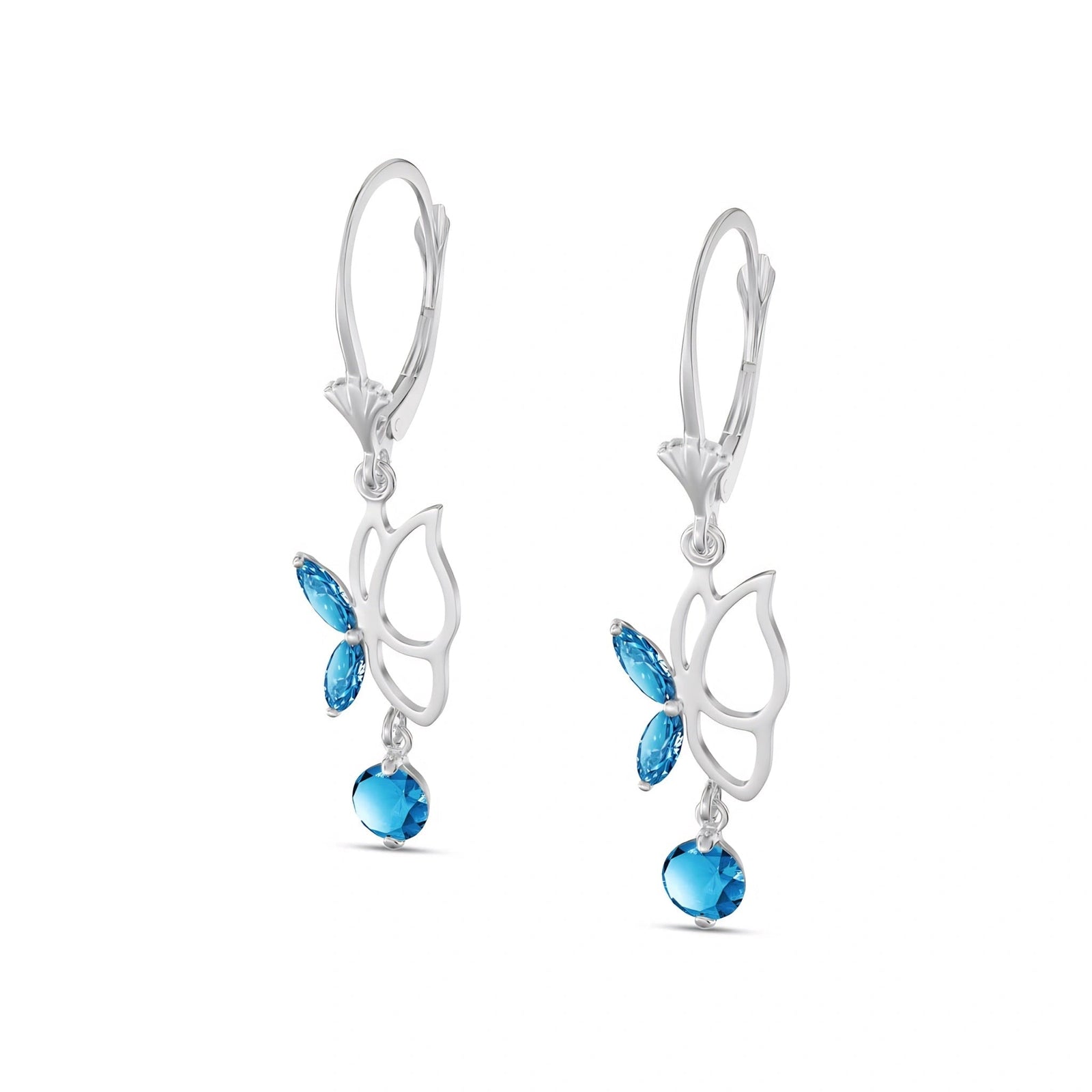 White Gold Blue Topaz — Mariadesideria